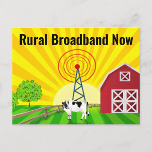 Rural Broadband Now Postcard