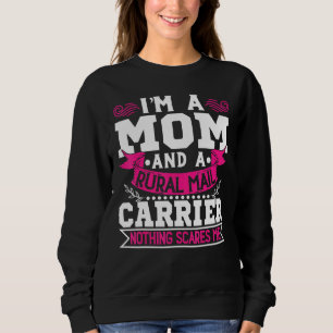 Rural Carriers Mum Mail Postal Worker Postman Moth Sweatshirt