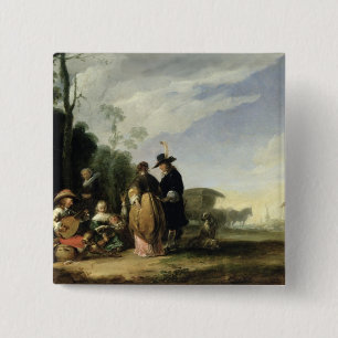 Rural Celebration 15 Cm Square Badge