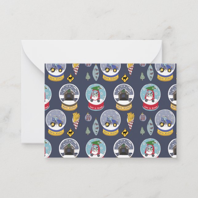 Rural Christmas  Card (Front)