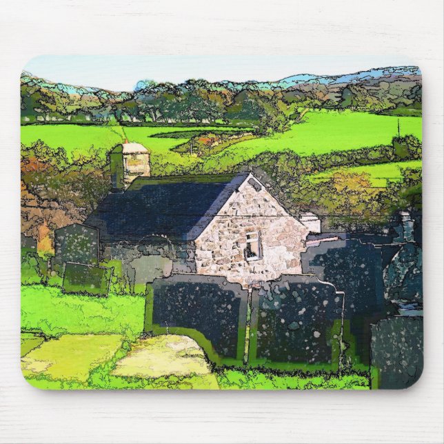 RURAL CHURCH MOUSE PAD (Front)