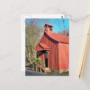 RURAL CHURCH POSTCARD
