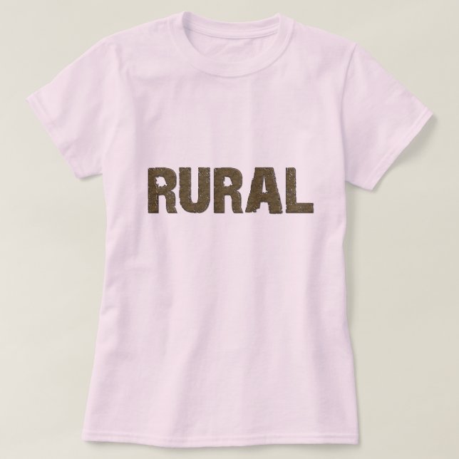 Rural Citizen T-Shirt (Design Front)