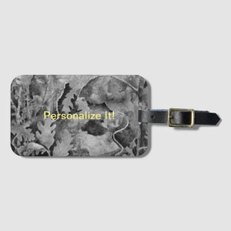 Rural country landscape luggage tag