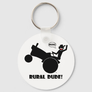 RURAL DUDE 2 KEY RING