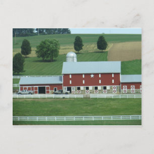 Rural Farm Postcard