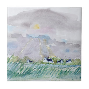 Rural Finistere Concarneau, Brittany Ceramic Tile