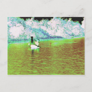 Rural Fishing in Cuba Postcard