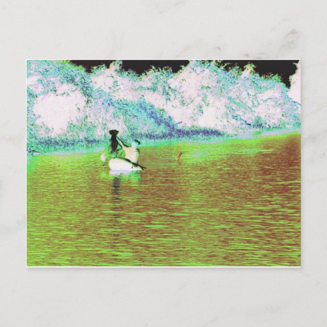 Rural Fishing in Cuba Postcard (Front)