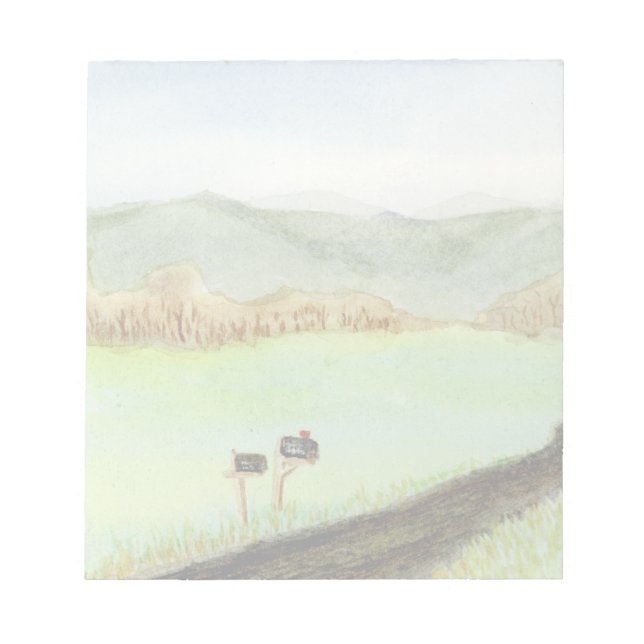 Rural Free Delivery Notepad (Front)