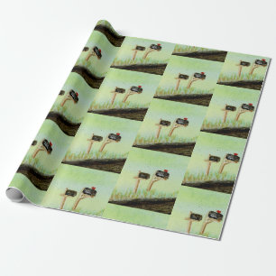 Rural Free Delivery Wrapping Paper