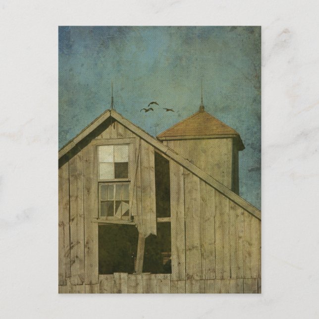 Rural Iowa Barn 5 Postcard (Front)