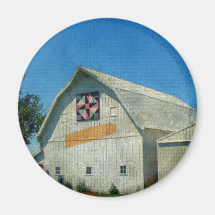 Rural Iowa Barn Magnet