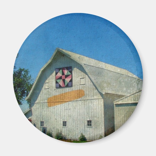 Rural Iowa Barn Magnet (Front)