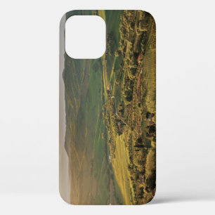 Rural Italian farmlands, Tuscany sunset. iPhone 12 Case