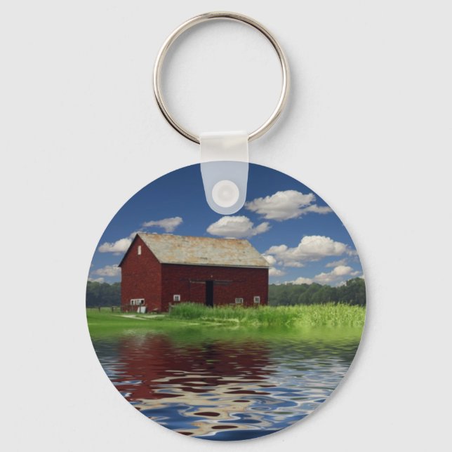 Rural Landscape Key Ring (Front)