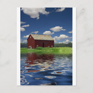 Rural Landscape Postcard