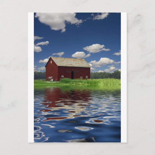 Rural Landscape Postcard (Front)