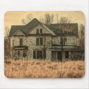 Rural Landscape Rustic Western Country Farmhouse Mouse Pad