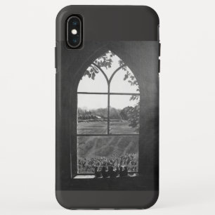 Rural landscape view from church window  incipio i iPhone XS max case
