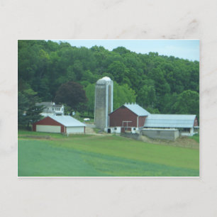 Rural Maryland Farm Postcard