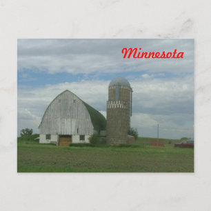 Rural Minnesota Postcard