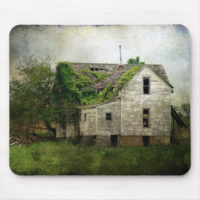 Rural Missouri Abandoned House Mouse Pad (Front)