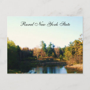 RURAL NEW YORK STATE postcard