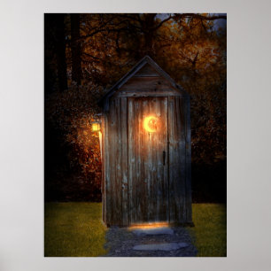 Rural - Outhouse - Do the necessary Poster