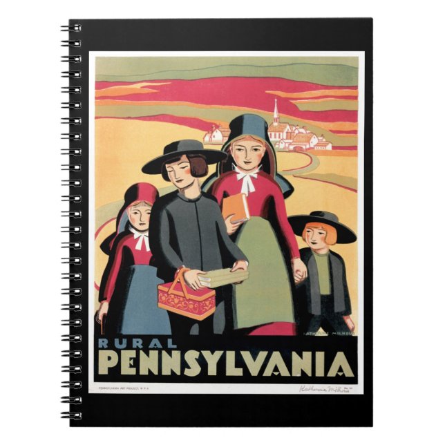 Rural Pennsylvania Notebook (Front)