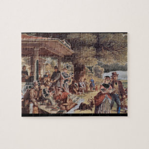 Rural Post Office', Thomas_Art of America Jigsaw Puzzle
