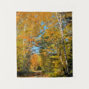 Rural Road Autumn Colours New Hampshire Tapestry