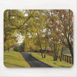 Rural road through Bluegrass region of Kentucky 2 Mouse Pad