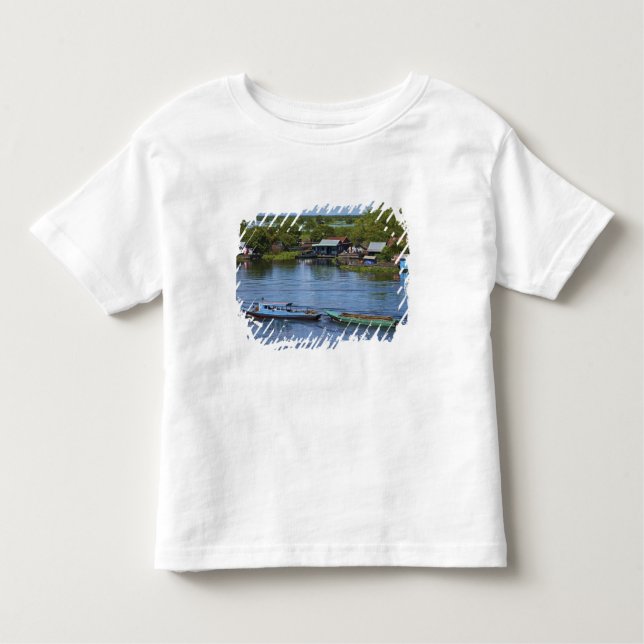 Rural scene, Tonle Sap Lake, Siem Reap, Angkor, Toddler T-Shirt (Front)