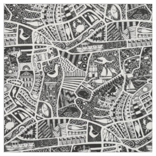 rural seaside living black fabric