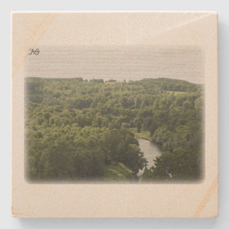 Rural Sweden July Stone Coaster