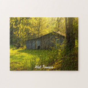 Rural Tennessee Spring Morning Light Photography Jigsaw Puzzle