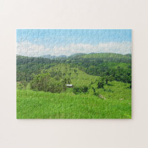 Rural view, Dominican Republic jigsaw Puzzle