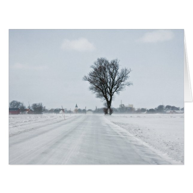 Rural winter road (Front Horizontal)