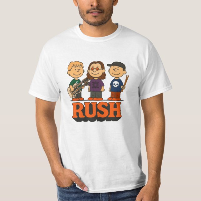 rush band T-Shirt (Front)