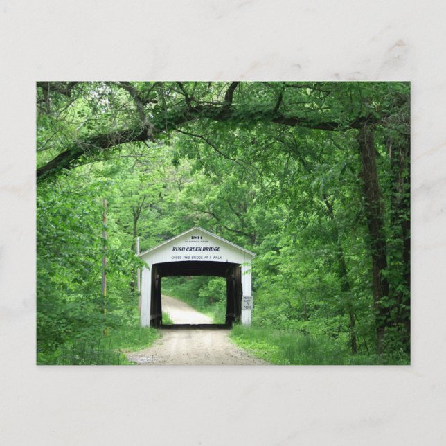 Rush Creek Bridge Postcard (Front)