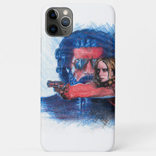 'Rush' film poster - Drawing in color pencil iPhone 11 Pro Max Case