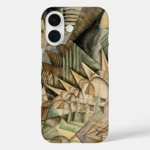Rush Hour, New York by Max Weber, Vintage Cubism iPhone 16 Case
