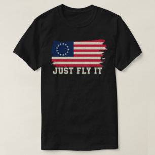 rush-limbaugh betsy ross Flag shirt Just Fly It