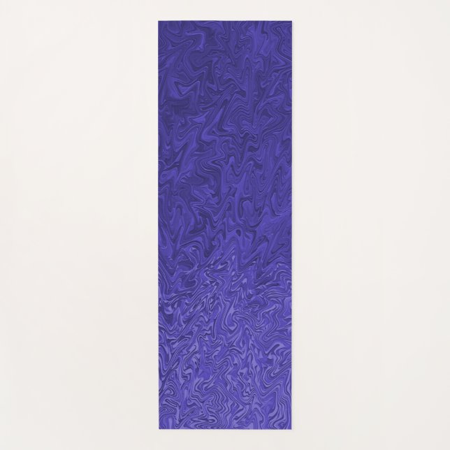 Rushing Blue....... Yoga Mat (Front)