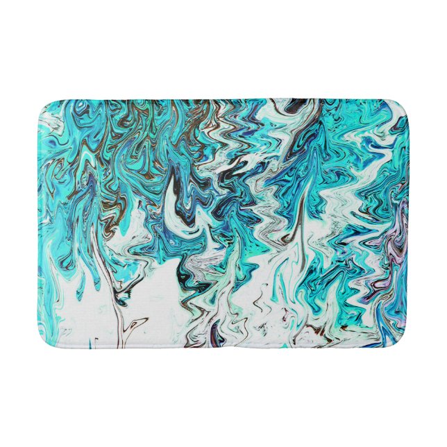 Rushing Sea...... Bath Mat (Front)