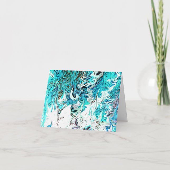 Rushing Sea....... Card (Front)