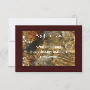 Rushing Water Gift Certificate