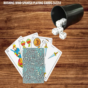 Rushing Wind Playing Cards