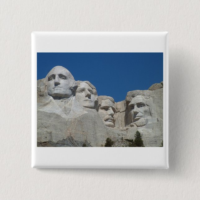 Rushmore 15 Cm Square Badge (Front)